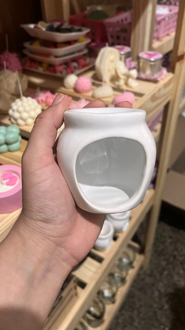 Producto - Hornillo bola liso blanco