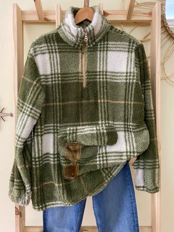 Producto - BUZO CORDERITO VERDE