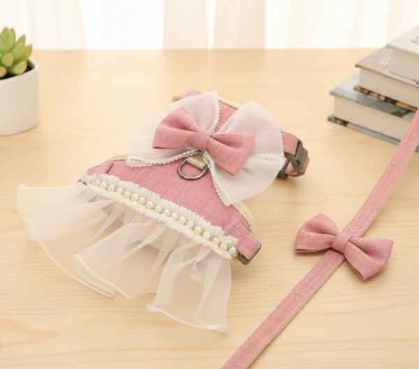 Producto - Pechera/Vestido Rosa - talle "M" con correa