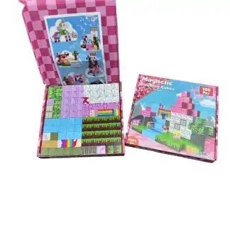 Producto - CUBO IMANTADO ROSA 100PCS ZH008