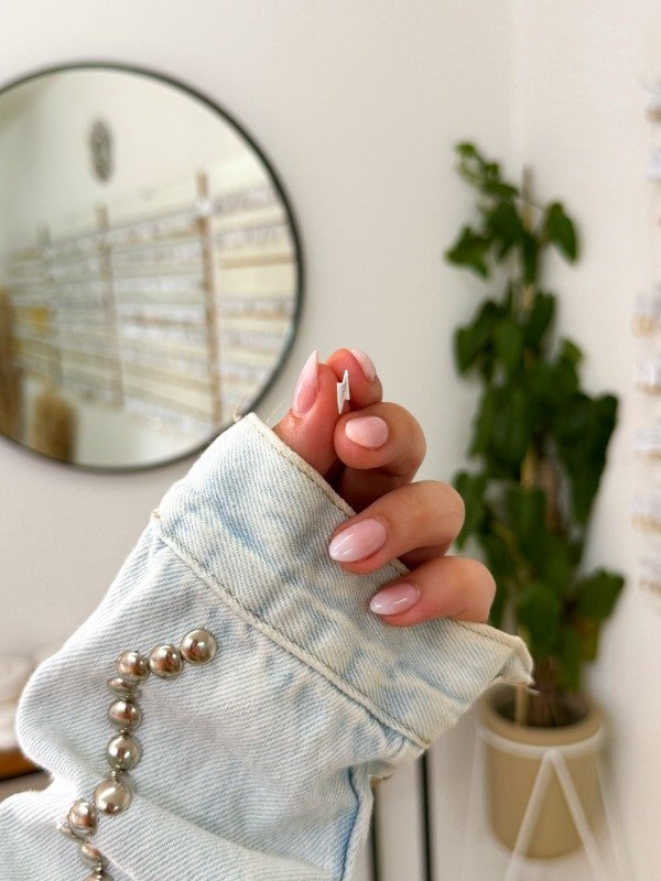 Producto - Piercing acero blanco rayo liso