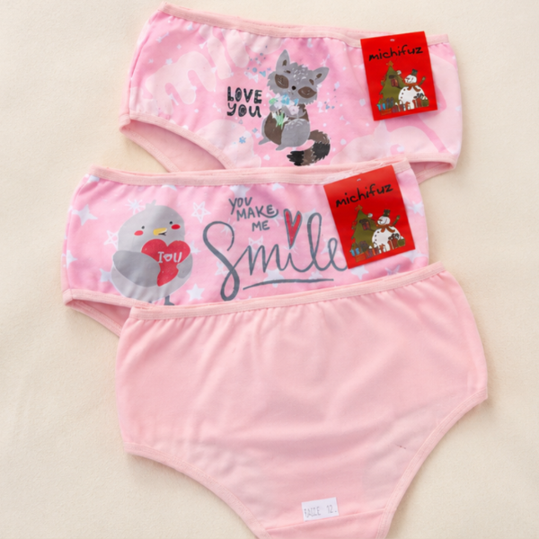 Producto - Bombacha Nena Estampada 100 Algodón Talles 6  8  12