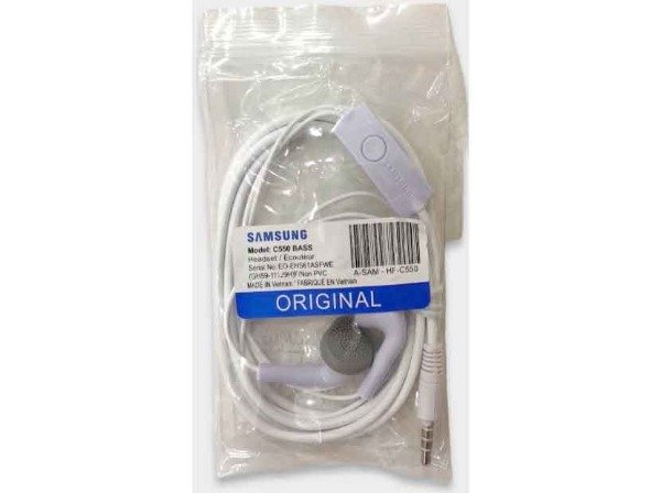 Producto - Auriculares Samsung C550 Bass Con Micrófono Originales Jack 3.5mm