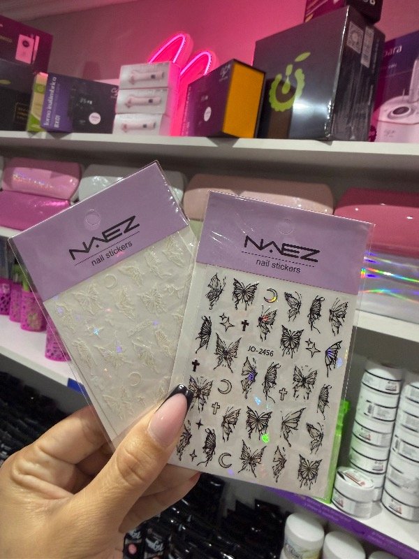 Producto - Estikers mariposas negro y blanco