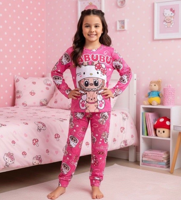Producto - Pijamas de Niñas, Podés elegir talle y modelo (Precio por docena) - 6