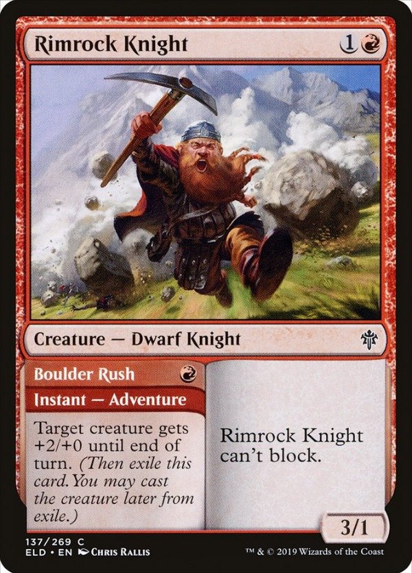 Producto - Rimrock Knight  Throne of Eldraine
