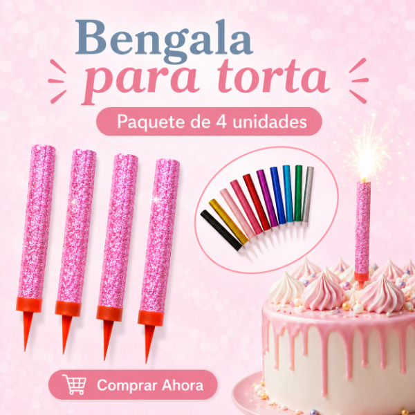 Producto - Bengala Paq. x 4 unidades Gibreada