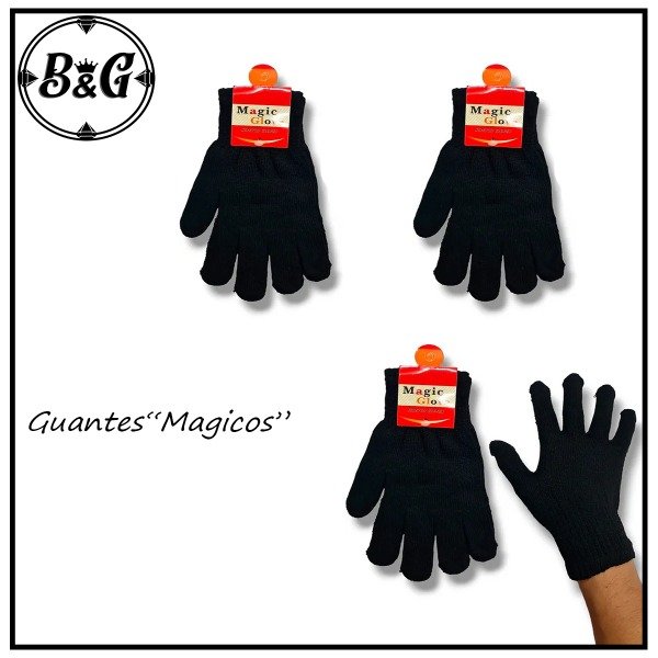 Producto - Guantes Largos Magicos Color Negro (PAR)
