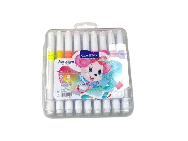 Producto - MARCADORES CON CAJA X18 261-18