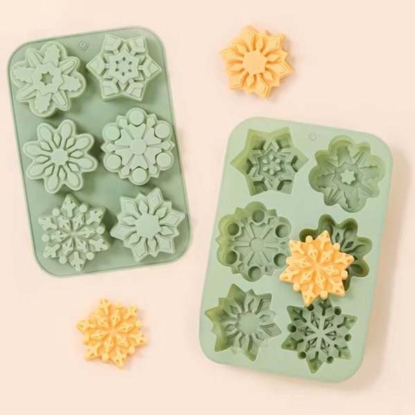 Producto - MOLDE COPOS DE NIEVE GRANDES