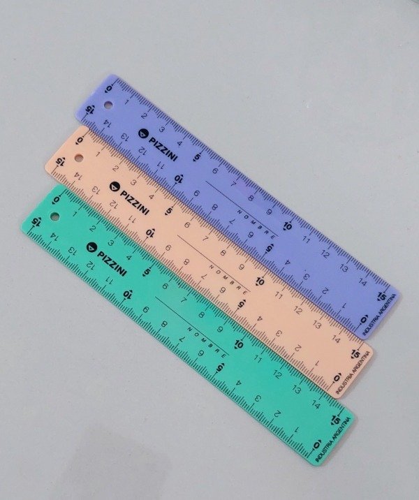Producto - 3 reglas pastel Pizzini 15cm