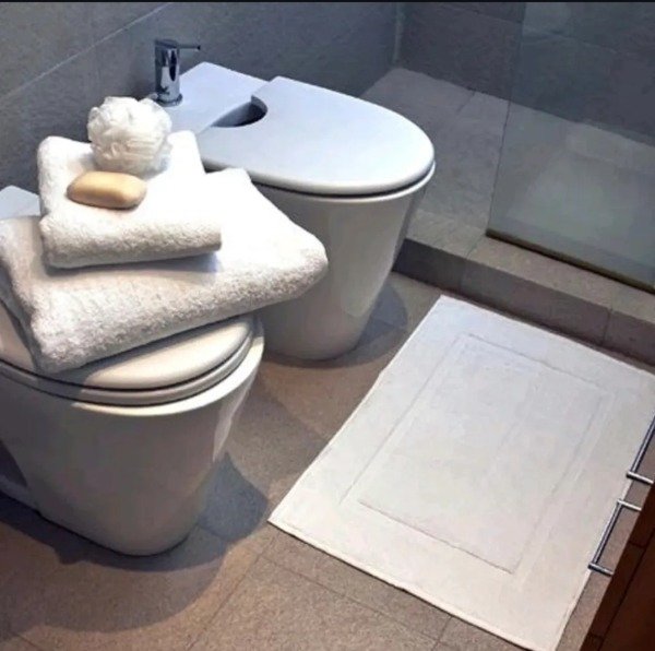 Producto - Pie de baño línea institucional Danubio Spa. Algodón. - 5