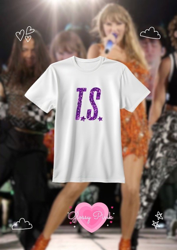 Producto - Remera T.S - VINILO GLITTER