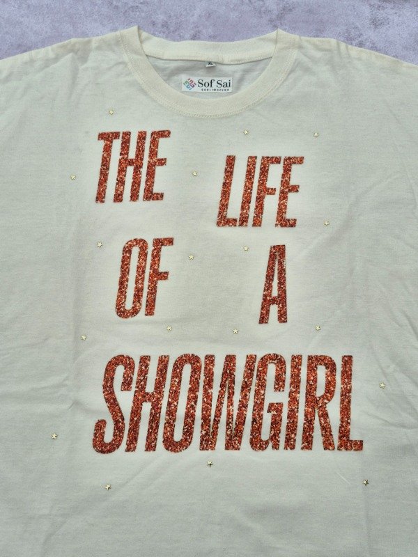 Remera showgirl crudo