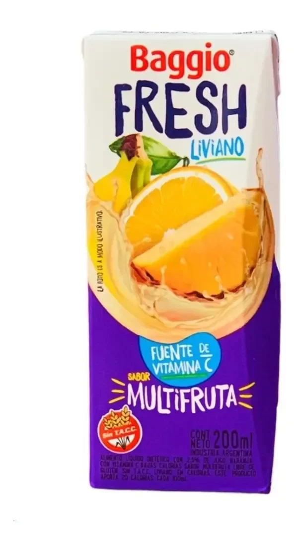 Producto - fresh multifruta 200ml [BAGGIO]