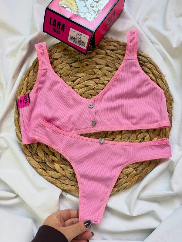 Producto - Conjunto morley rosa chicle T.95