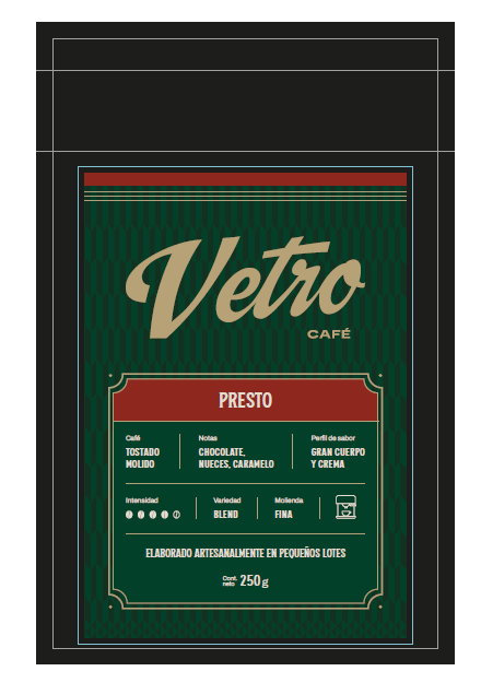 Producto - Presto Bend - Café Espresso