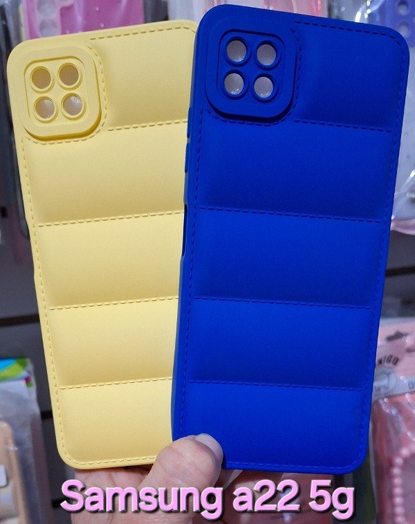 Producto - Fundas puffer. Samsung a22 5g