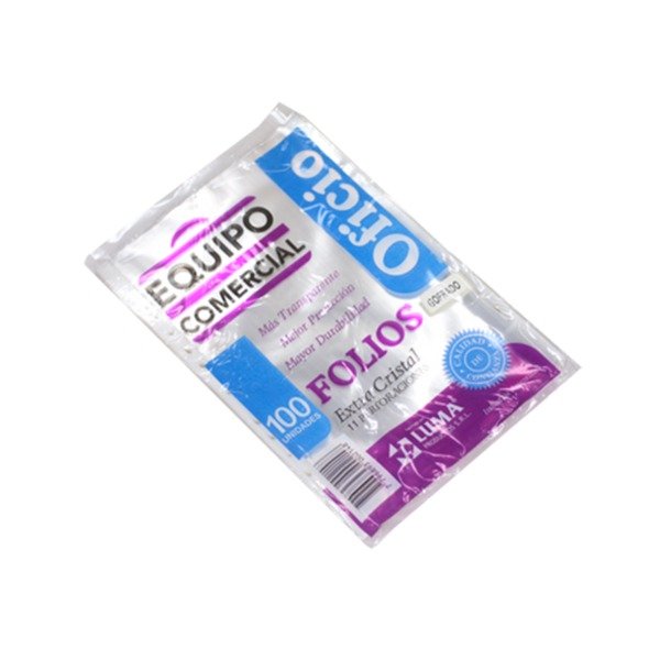 Producto - Folio Luma PPP 40 mc oficio x 100