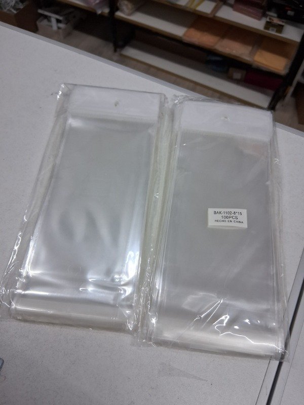 Producto - Bolsa transparente  pp x 100u medida 8x15