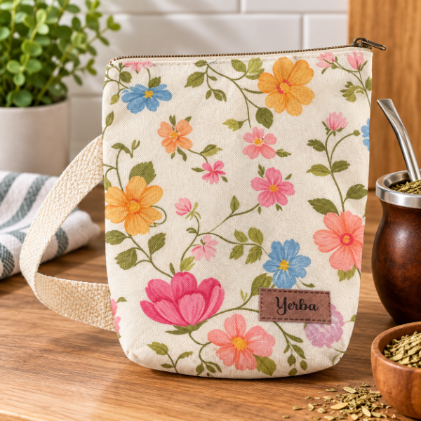 Producto - ZIPPER MAXI YERBERO CORDURA FORRADO INTERIOR CON CIERRE Y MANIJA 21X11CM - 1