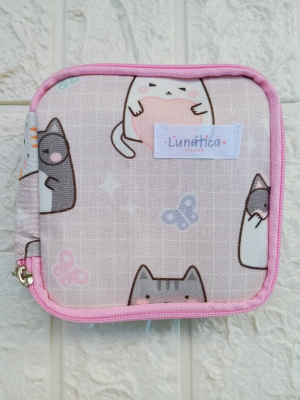 Producto - Mini Estuche Box Gatitos Kawaii