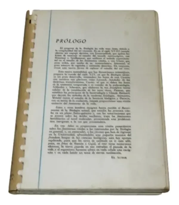 Producto - Fallado!! Atlas De Biologia Ediciones Jover 1969 (usado)