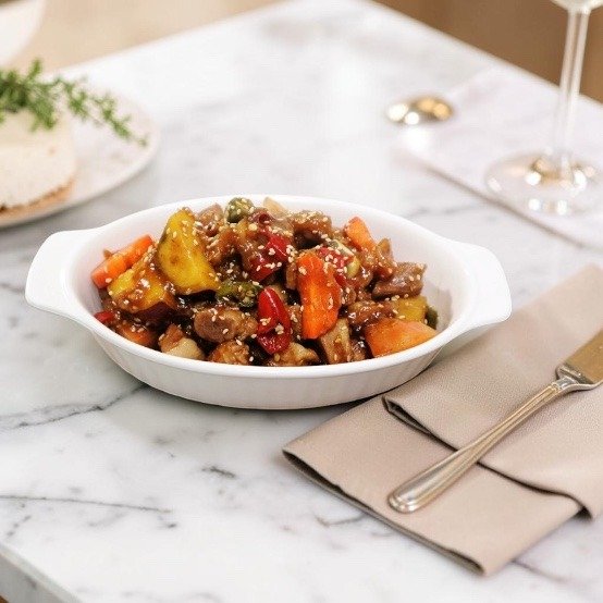 Producto - Cerdo Agridulce con Vegetales Salteados