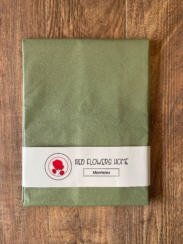 Producto - Mantel Liso Verde musgo 2.5m