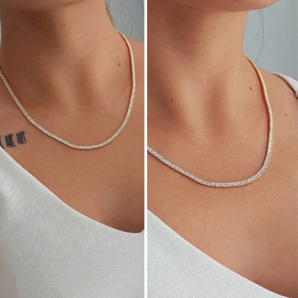 Producto - Cadena cubics baguette