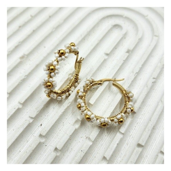 Producto - ARGOLLAS FLORES - Varios colores - 1