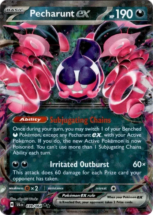 Producto - Pecharunt ex - 039/064 - Shrouded Fable - Holo