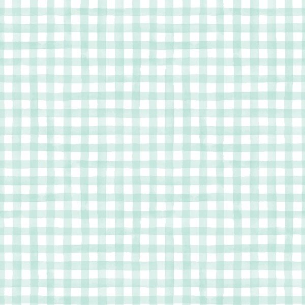 Producto - Retazo Cordura Cuadrille acuarela aqua 50cm