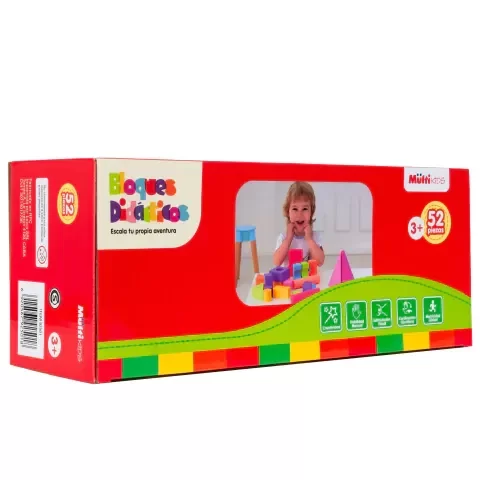 Producto - BLOQUES DIDACTICOS - 52 PIEZAS