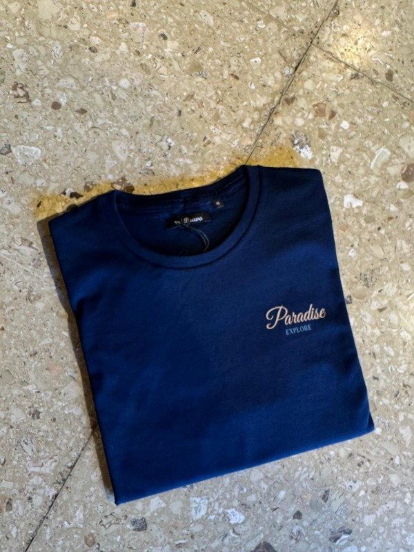 Producto - Remera bravo paradise azul