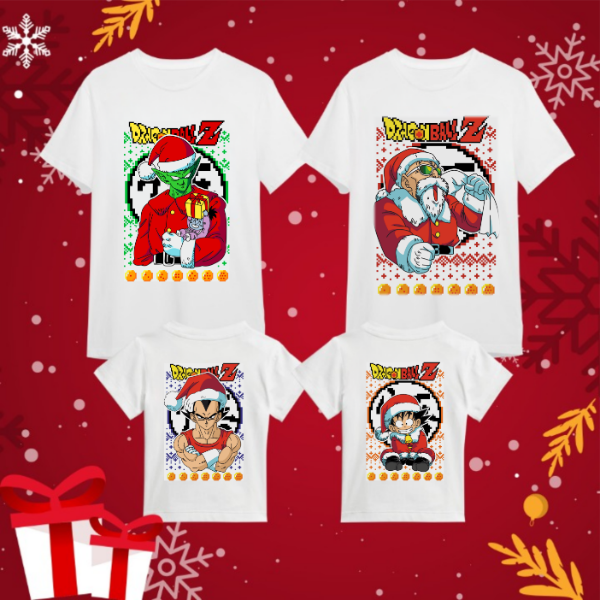 Producto - Camisetas con estampado navideño Gokú