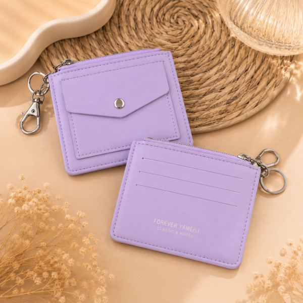Producto - Billetera Tarjetero Lila