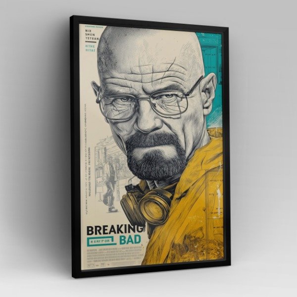 Producto - Cuadro Póster Walter White Heisenberg