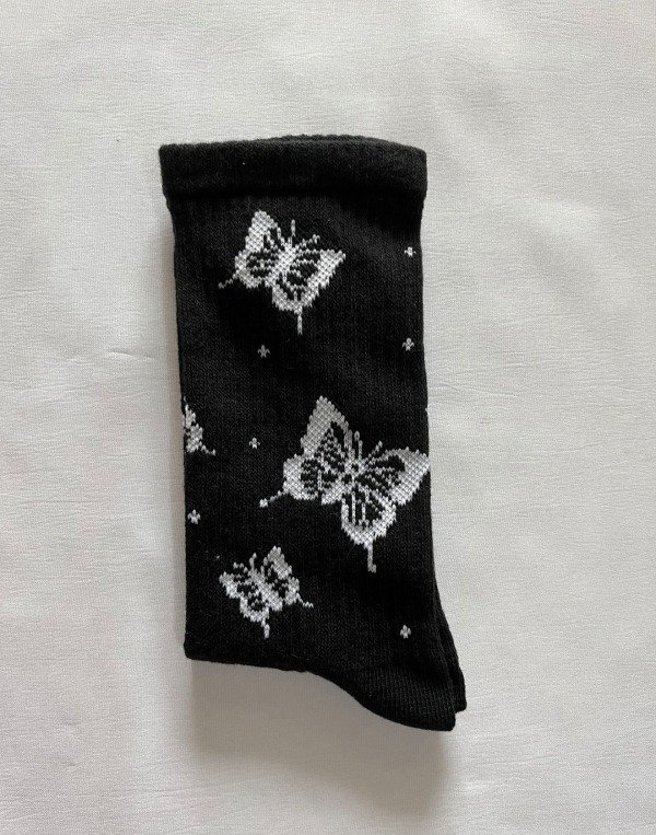 Producto - MEDIAS MARIPOSAS - NEGRAS