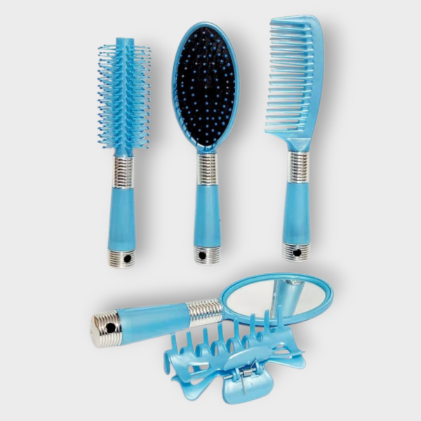 Producto - Set Peine y Cepillos + Broche de pelo