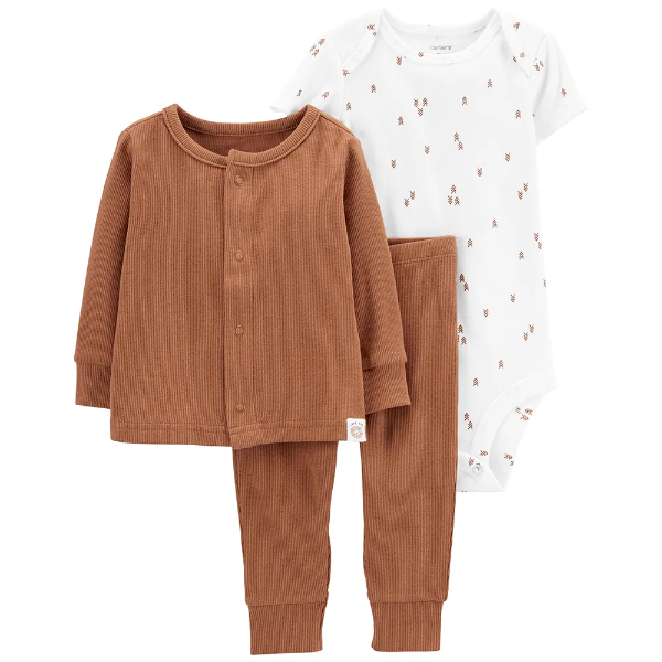Producto - Carters Set 3 Piezas Marrón
