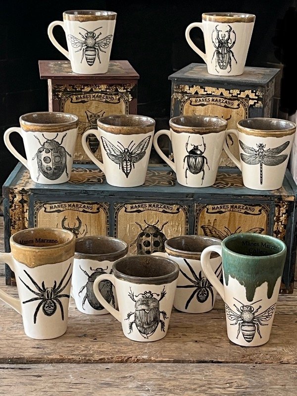 Producto - Tazas serie Natura - insectos