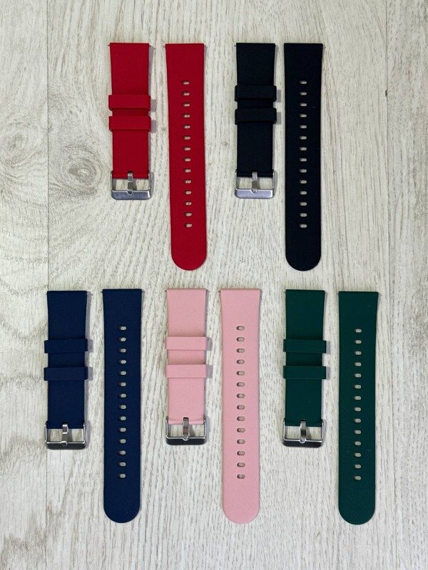 Producto - CORREA MALLA DE SILICONA CON PERNO PARA SMARTWATCH DE 22MM