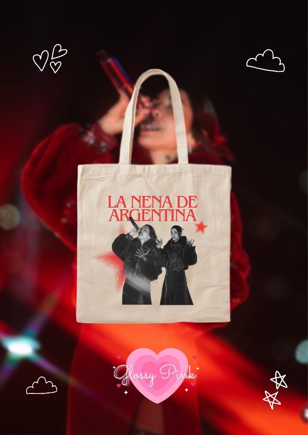 Producto - Tote Bag La Nena de Argentina - DTF