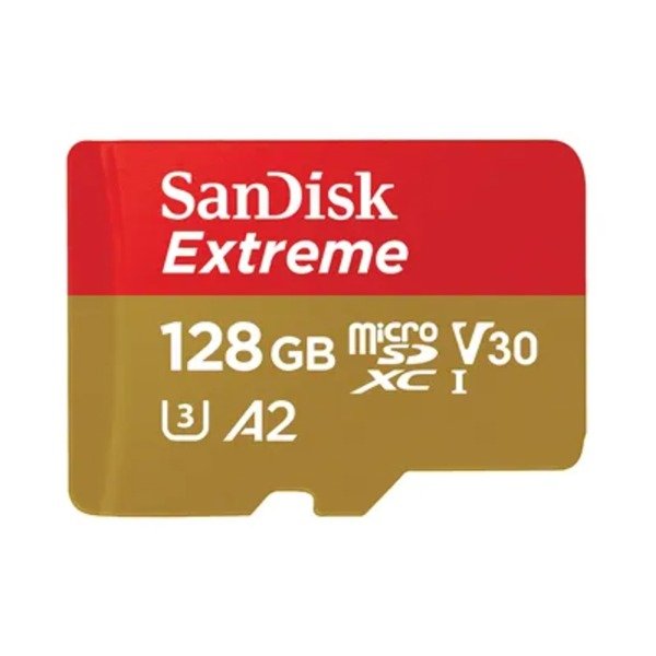 Producto - SanDisk Extreme SDSQXAA-128G-GN6AA - Microfono SD con Adaptador