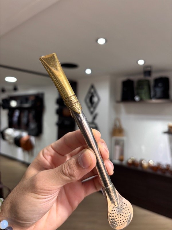 Producto - BOMBILLON GAUCHO CINCELADO PICO DE REY BRONCE - 0