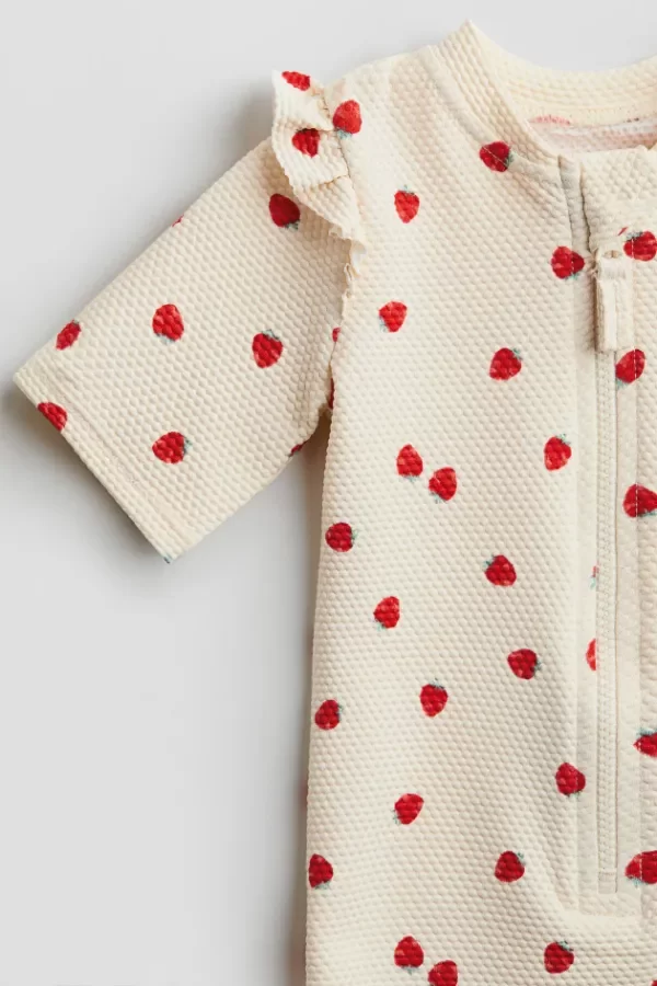 Producto - Traje de baño HyM frutillas con protección UV 50 - 1
