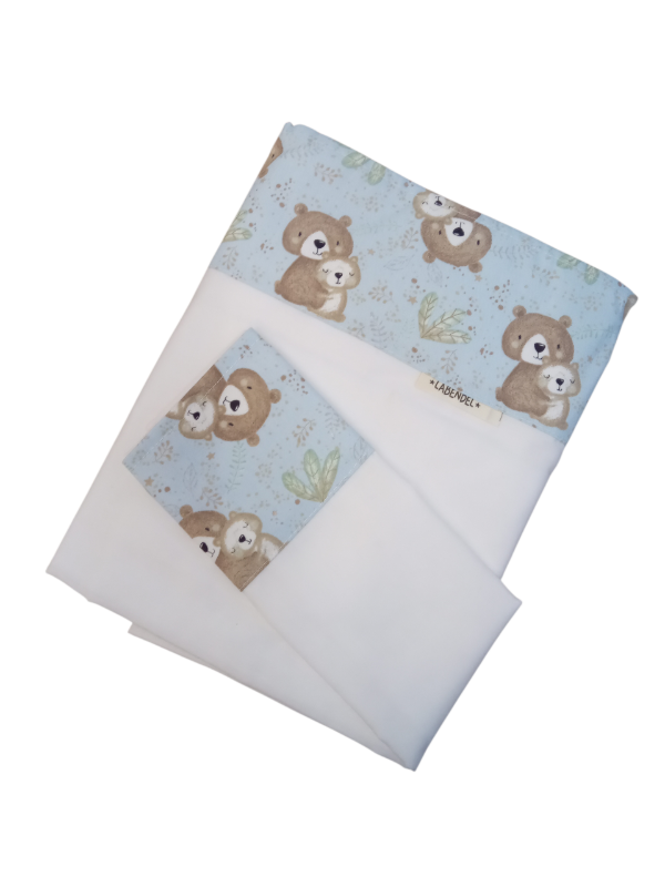 Producto - Sabanitas colecho ositos celeste