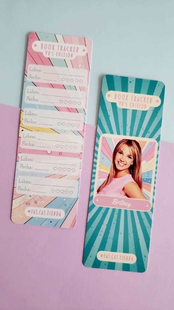 Producto - Book Tracker - 90's Edition - Britney