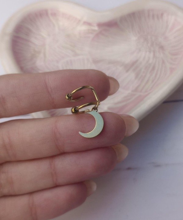 Producto - Ear Cuff doble con Luna